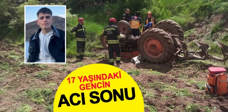 17 yaşındaki Genç Devrilen Traktörün Altında Can Verdi?v=1