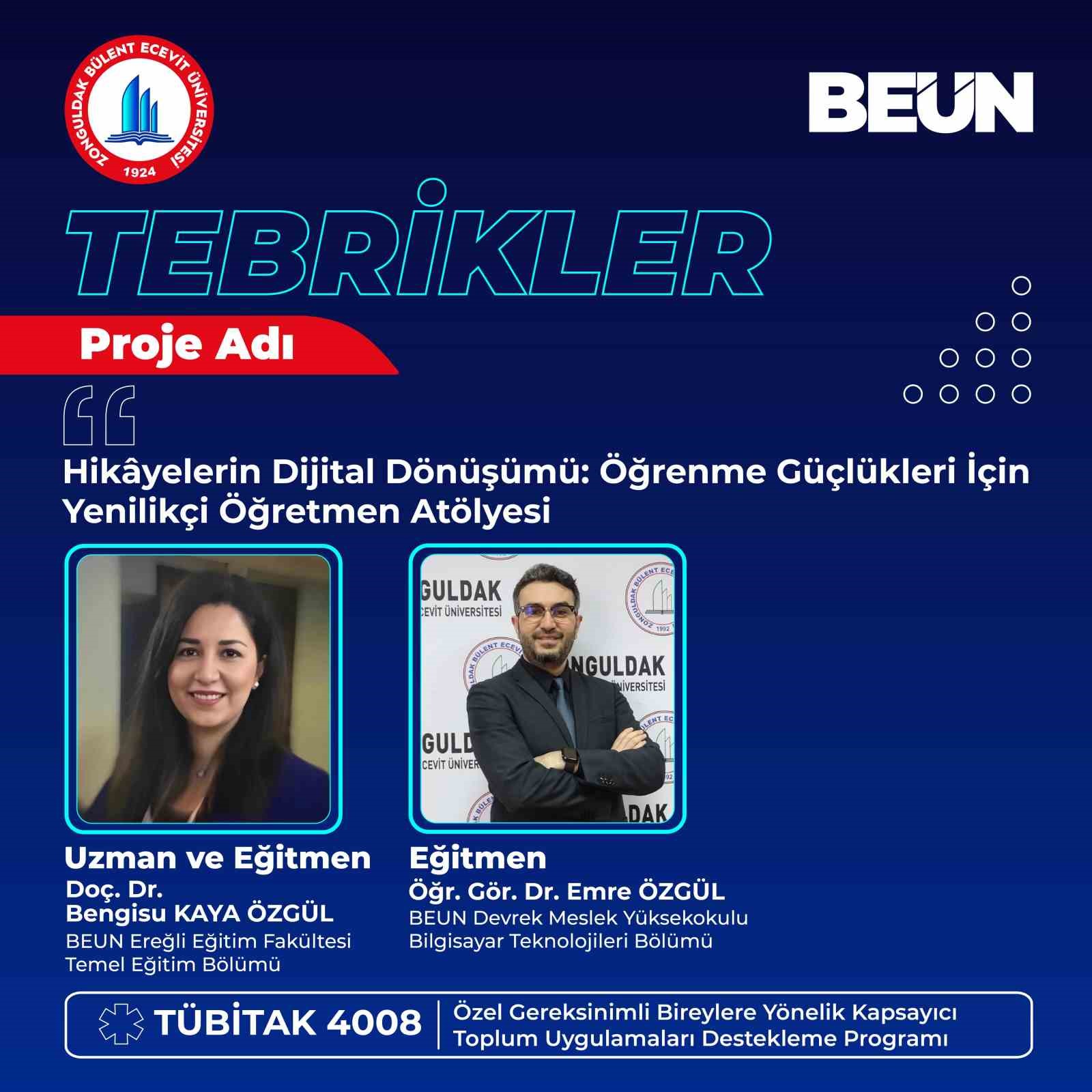BEUN akademisyenlerinin  Hikâyelerin Dijital Dönüşümü  projesine TÜBİTAK’tan destek
?v=1