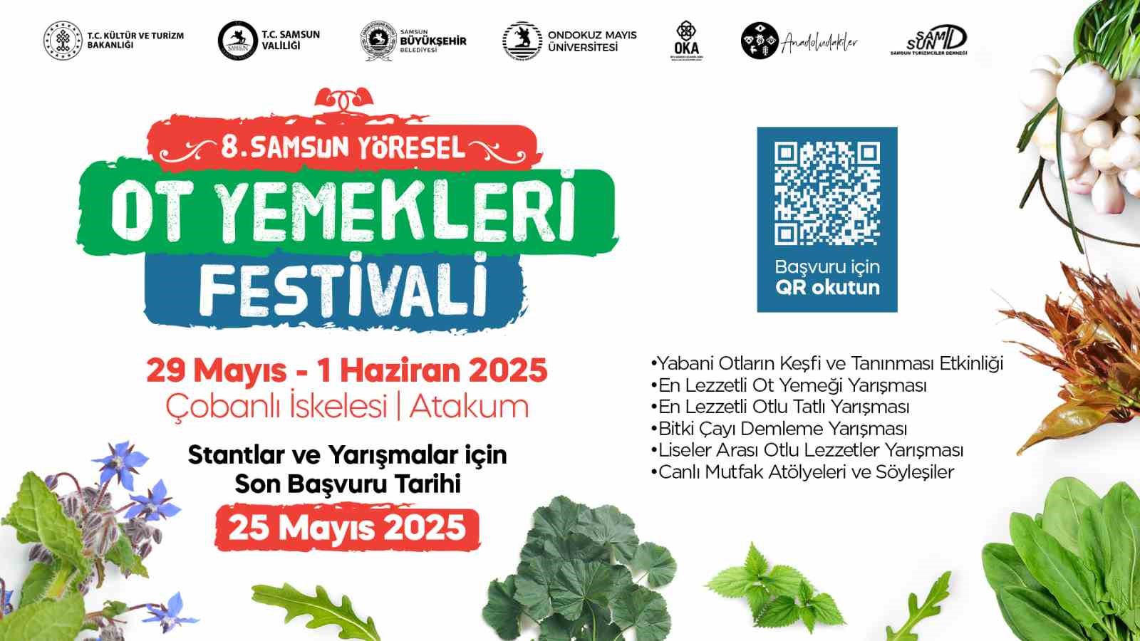 Samsun Yöresel Ot Yemekleri Festivali’nde bin 800’ün üzerinde yenilebilir ot ve lezzet tanıtılacak
?v=1