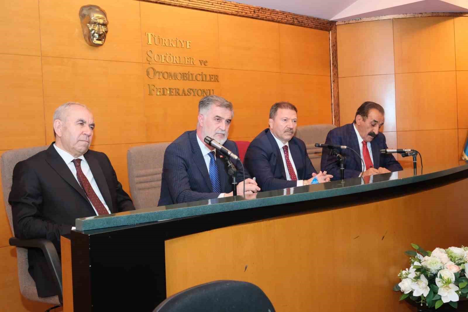 TŞOF İstişare ve Değerlendirme Toplantısı, Mehmet Yiğiner’in öncülüğünde yapıldı
