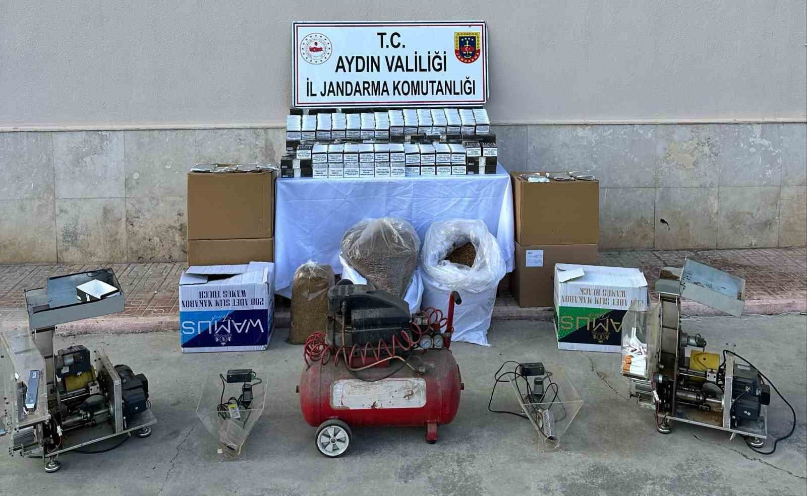Jandarmadan kaçak tütün baskını: 2 gözaltı
?v=1