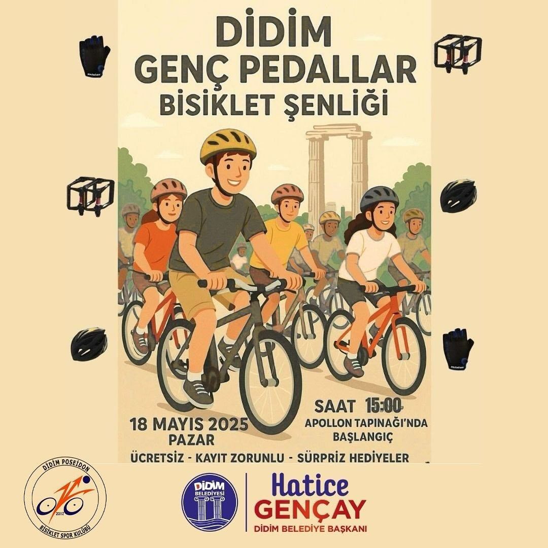 Didim’de Bisiklet Şenliği başlıyor
?v=1