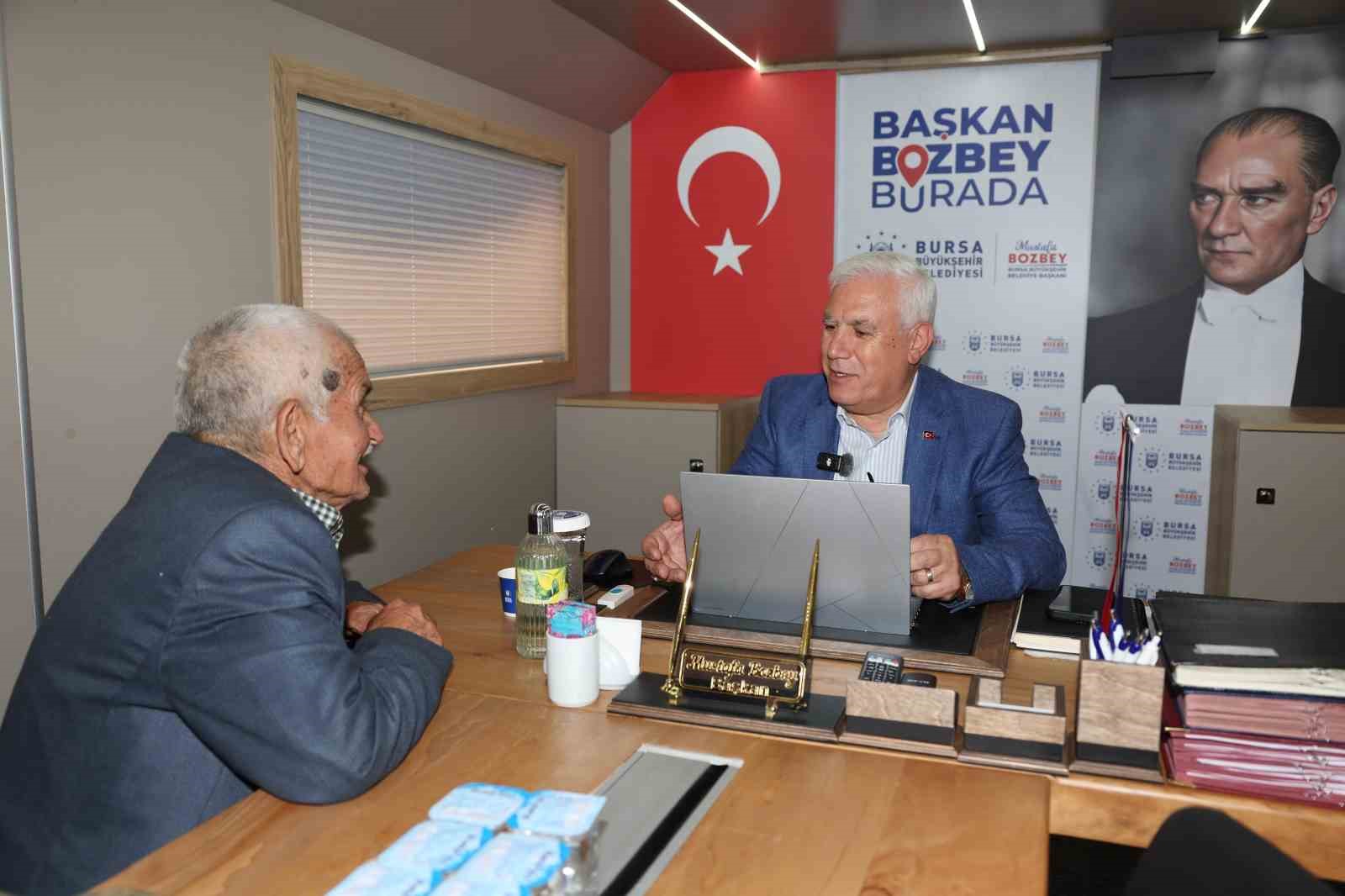 Başkan Bozbey,  Dağ yöresi turizmle ve doğayı kirletmeyen işletmelerle kalkınacak 
