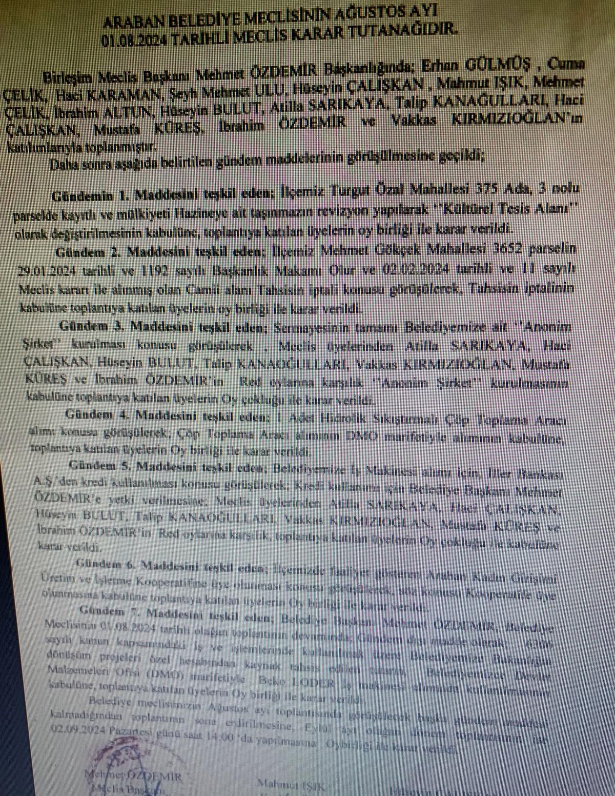 Araban belediyesinden skandal karar
?v=1