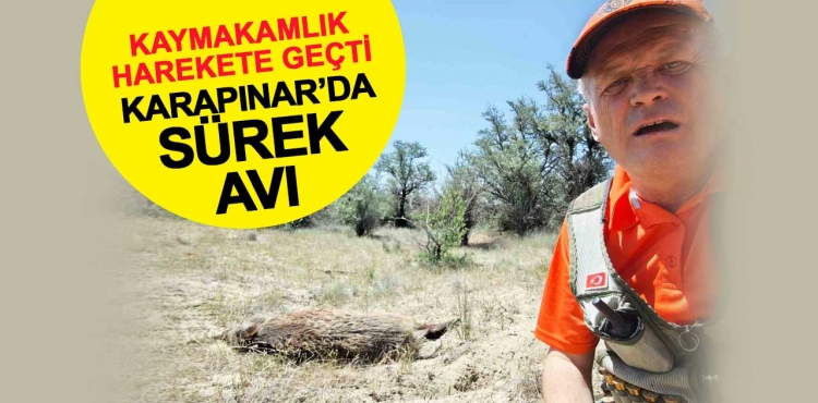 Kaymakamlık Harekete Geçti, Sürek Avı Düzenlendi?v=1