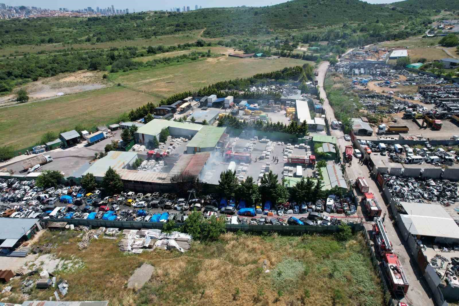 Maltepe’de seramik deposunda çıkan yangın hurdalık alana sıçradı
?v=1