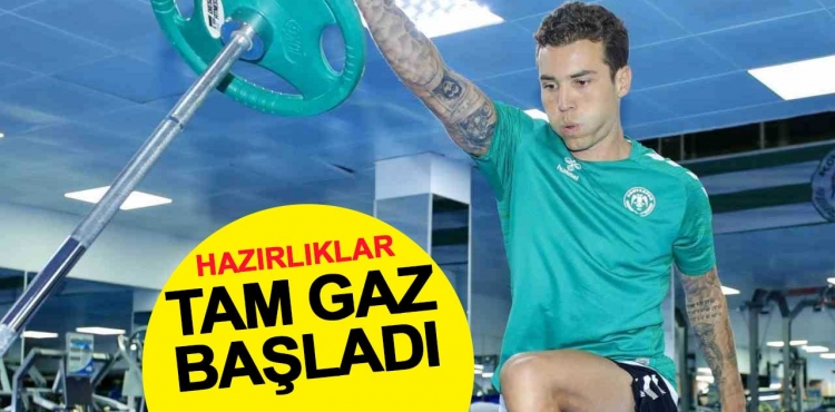 Konyaspor’da Hazırlıklar Tam Gaz Başladı