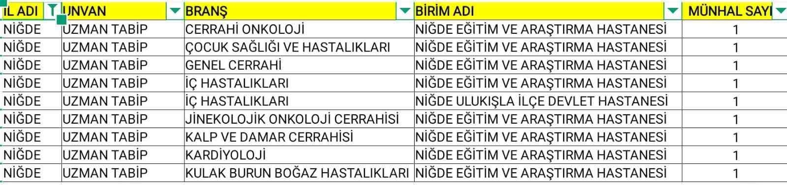 Niğde’de sağlık kadrosu güçlenİyor
?v=1