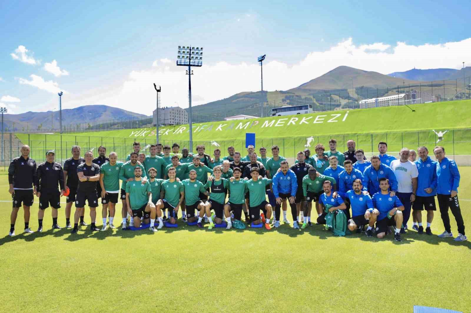 Konyaspor, yeni sezon hazırlıklarına devam ediyor
