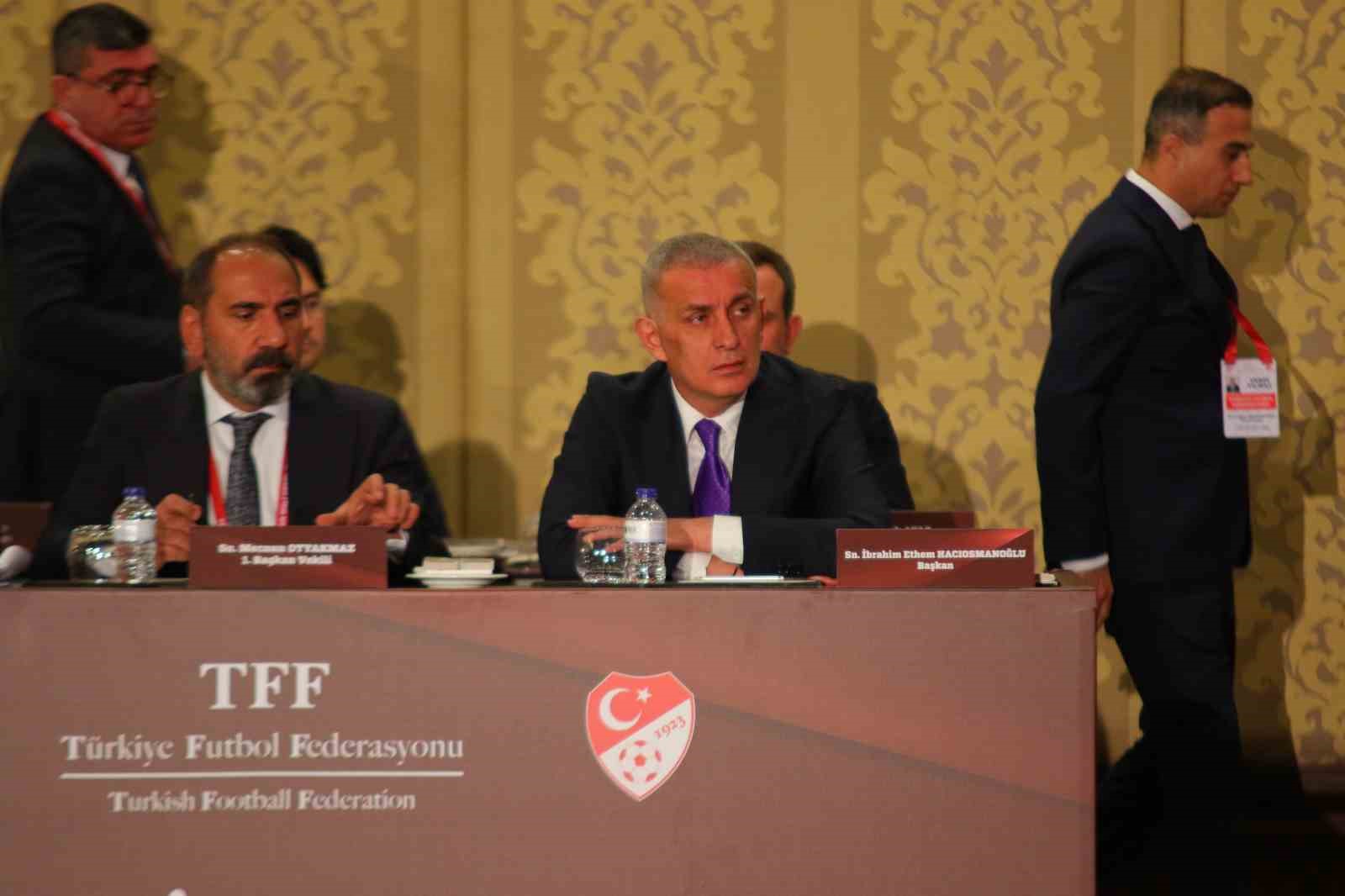 TFF’nin faaliyetleri oy çokluğuyla ibra edildi
