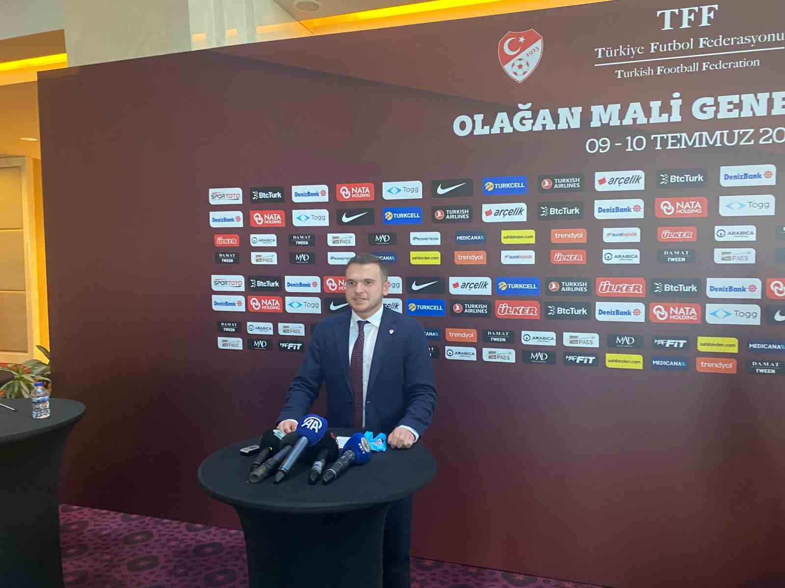 Muhammet Ali Bahar:  TFF’de gençlerin ve kadınların daha çok temsil edilmesini temenni ediyorum 
