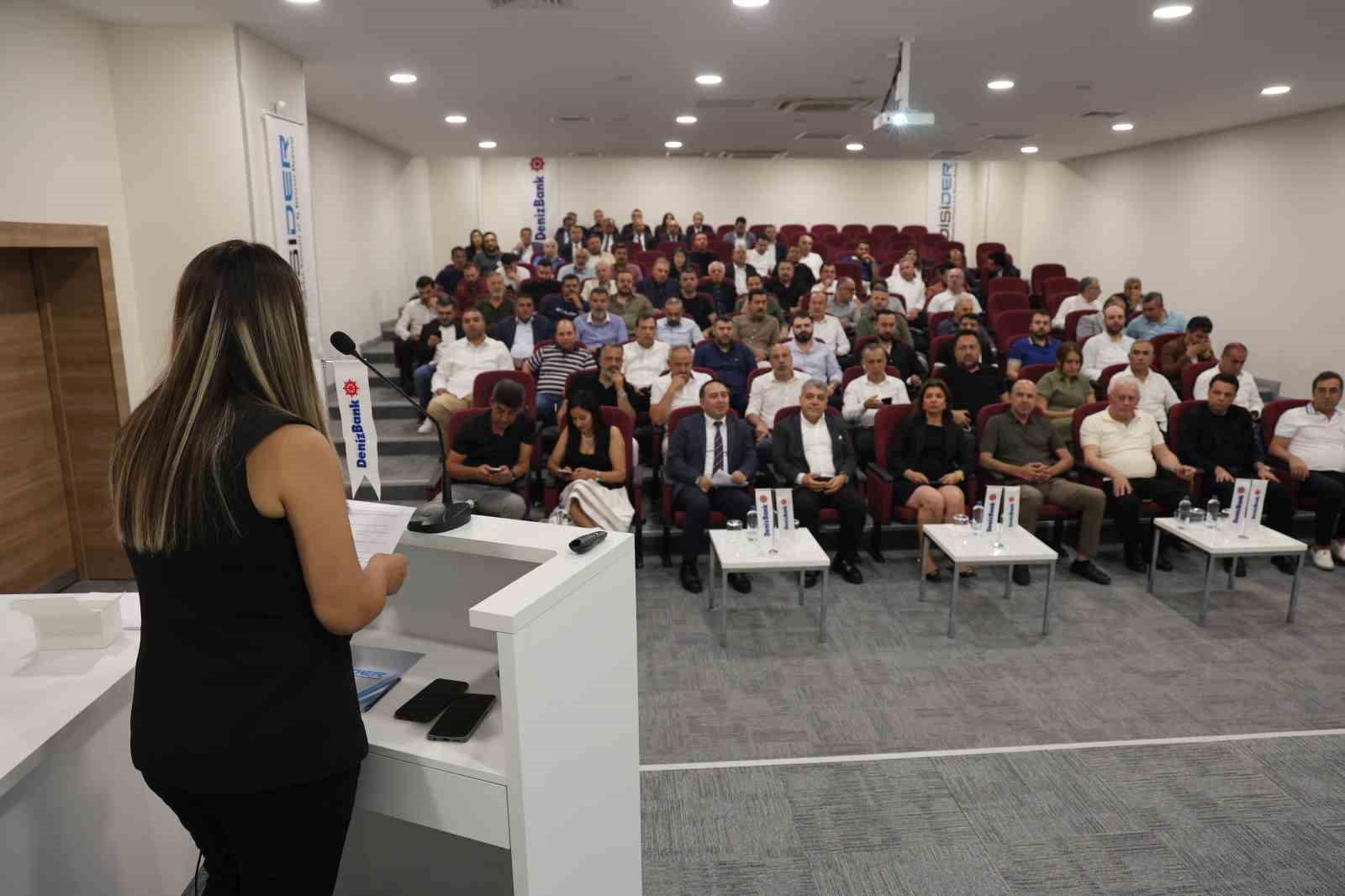 DİSİDER ve Denizbank iş birliğiyle yatırımlar hakkında iş adamlarına bilgilendirme yapıldı
?v=1