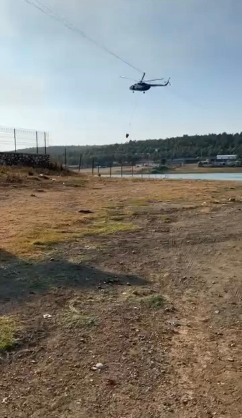 Yangına müdahale eden jandarma pilotundan büyük ustalık
?v=1