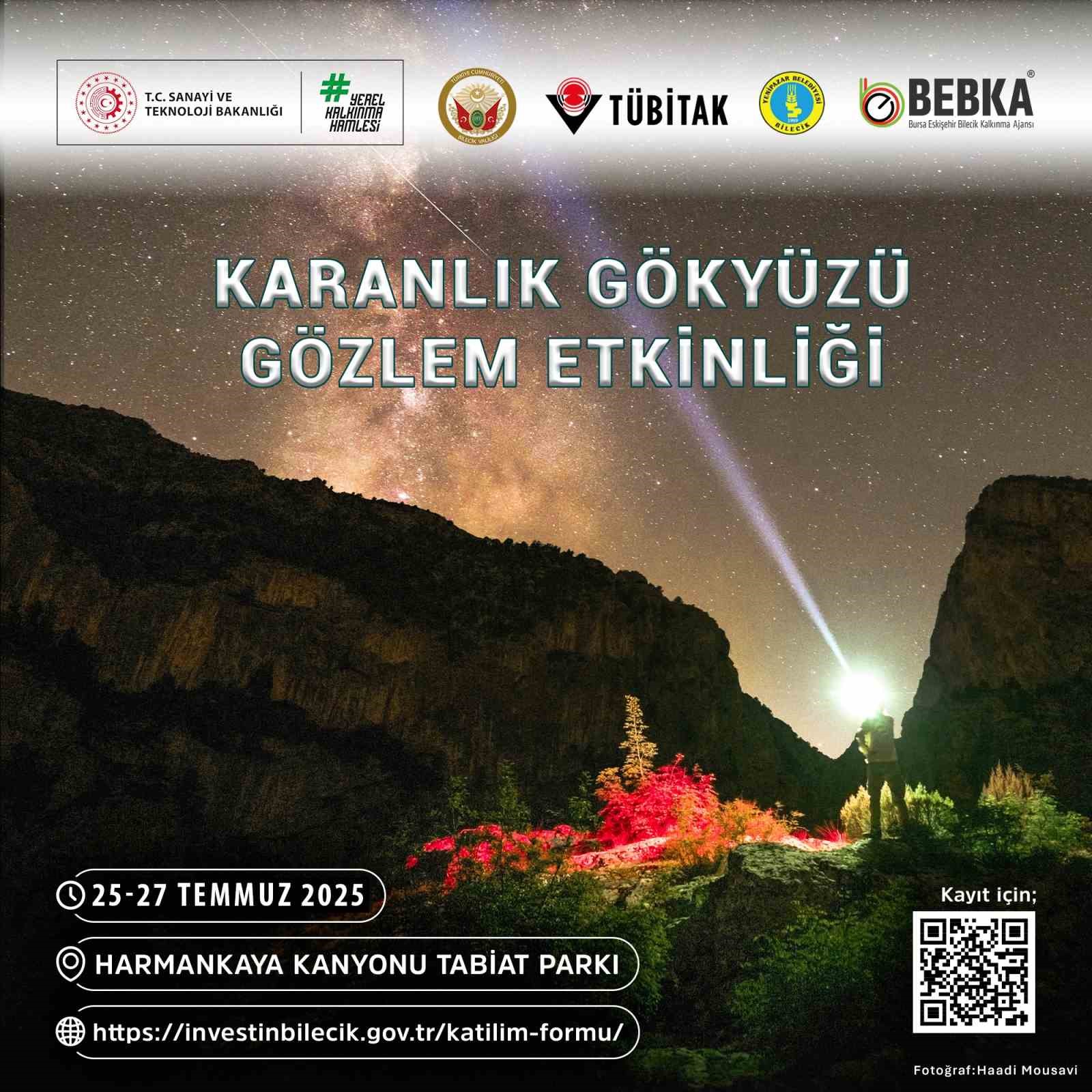 Astronomi gözlemleri için Harmankaya’da buluşacaklar
?v=1