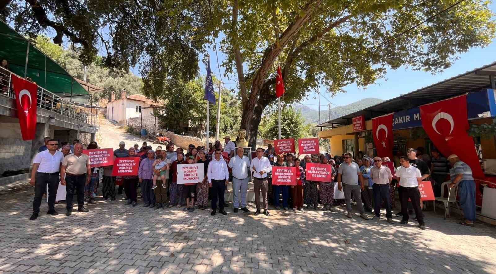 Köylüler Milas’tan seslendi:  Zeytin ve maden birlikte 40 yıldır mümkündü, şimdi de mümkün 
?v=1