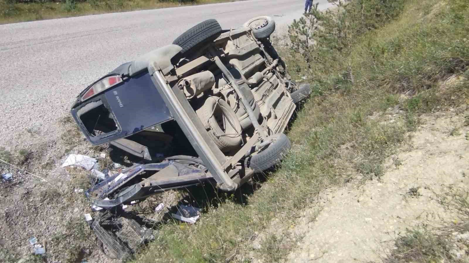 Kastamonu’da mucura kapılan araç şarampolde takla attı: 2 yaralı
?v=1