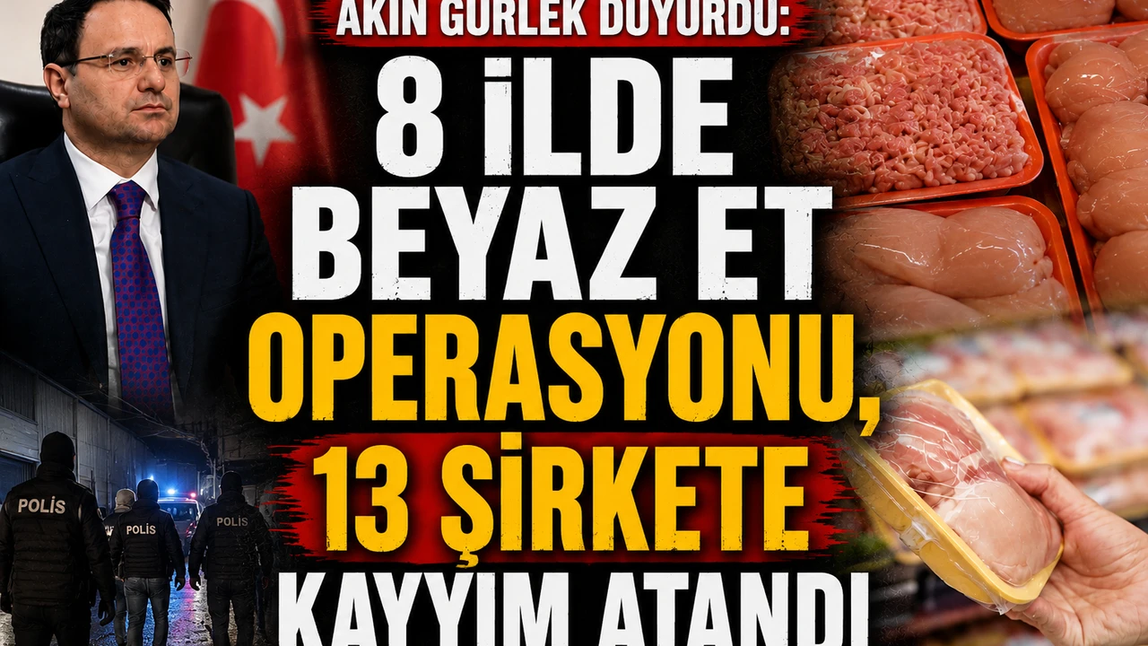 Beyaz Et Sektörüne Büyük Operasyon