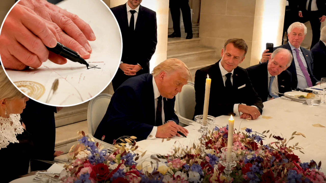 Beyaz Saray, Trump’ın İran Anlaşmasını İmzaladığı Anın Görüntülerini Yayınladı?v=1